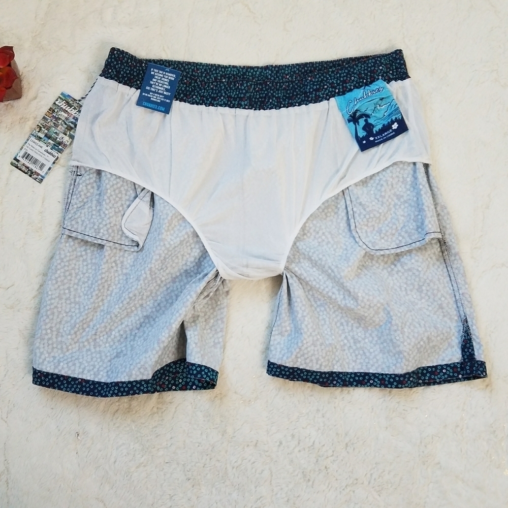 Chubbies The What in Carnations Classic Swim Trunks - Picture 3 of 8